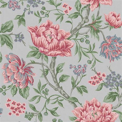 Kuitutapetti Sandudd Laura Ashley Floral Harmaa-punainen