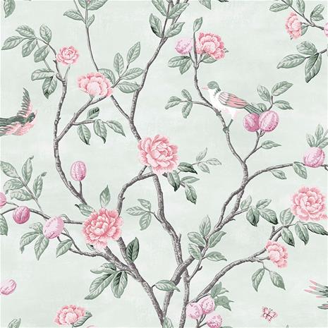 Kuitutapetti Sandudd Laura Ashley Englantine Vihreä