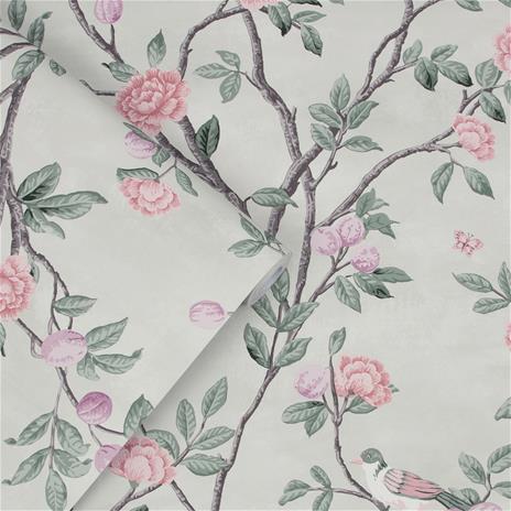 Kuitutapetti Sandudd Laura Ashley Englantine Vihreä