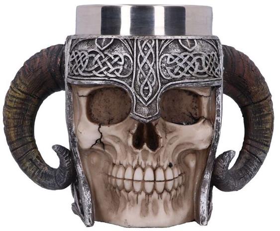 Tuoppi: Viking Skull Tankard (19cm) GADGET