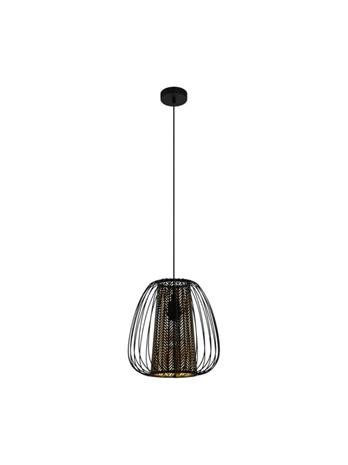 EGLO CURASAO PENDEL E27 Ø335 SORT/GULD
