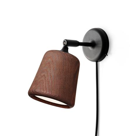 Material Seinävalaisin Smoked Oak - New Works