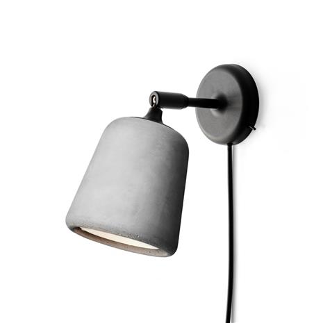 Material Seinävalaisin Light Grey Concrete - New Works – kuva 8/8