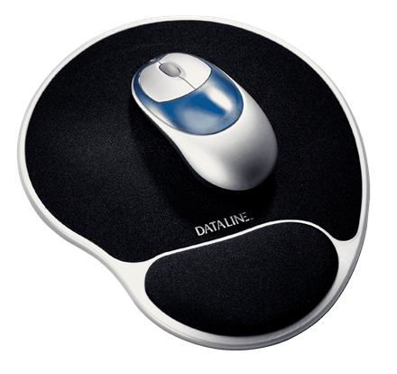 Esselte Dataline 67038 Gel Rest Silver Mouse Pad, hiirimatto