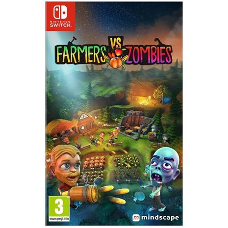Farmers vs. Zombies, Nintendo Switch -peli