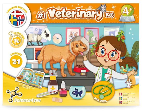 Science4you - Veterinary Kit (40240), Muut lelut