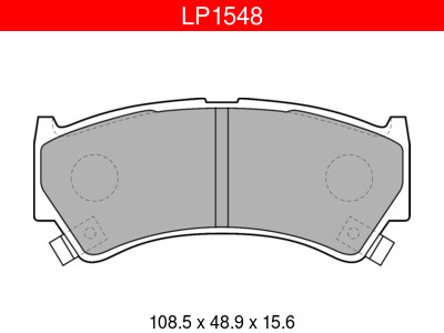 Delphi LP1548 Suzuki etujarrupalasarja