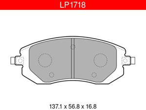 Delphi LP1718 Subaru etujarrupalasarja