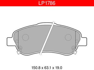 Delphi LP1786 Toyota etujarrupalasarja