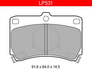 Delphi LP531 Mazda etujarrupalasarja
