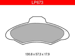 Delphi LP673 Ford etujarrupalasarja