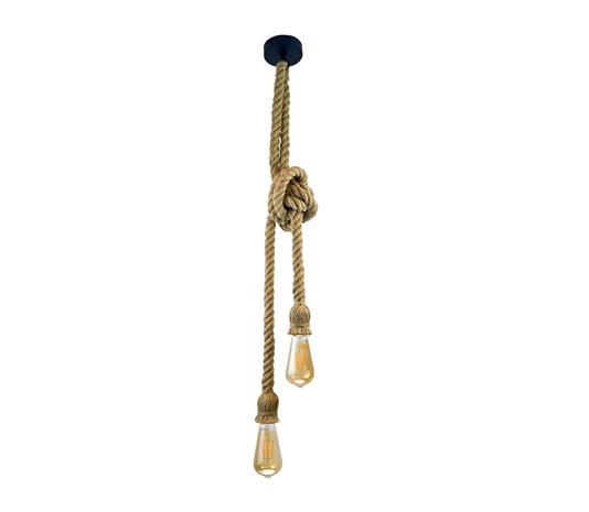 Riippuvalaisin ROPE 2xE27/12W/230V