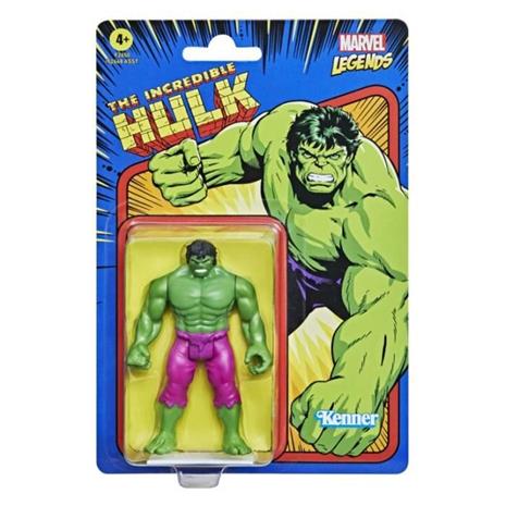 Hasbro Marvel Legends Retro 9,5 cm Hulk-kuva