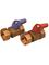 Roth Danmark Ball valve kit 1" straight – kuva 1