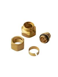 Roth Danmark Transition 16 mm pex x 12" connector
