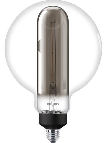 Philips Philips Giant Globe smoky LED-lamppu E27 6,5W