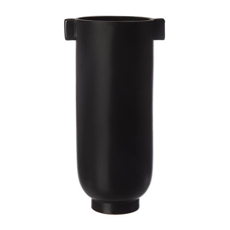 ERNST Vase With Ears Black, 28x14.5 cm