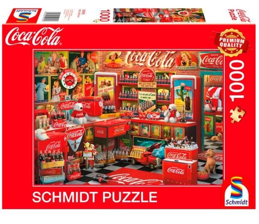 Schmidt Coca Cola Nostalgic Shop 1000p palapeli – kuva 6/8