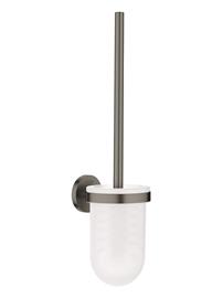 Grohe Essentials, WC-harja ja teline, Brushed Hard Graphite
