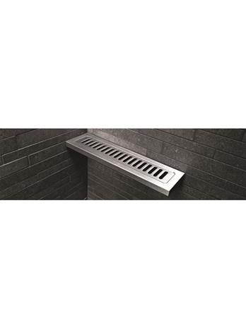Unidrain Soap shelf | line | stainless steel brushed: column