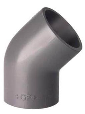 +GF+ Elbow 45° pvc pn16 d25
