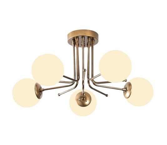 Pinta-asetettava kattokruunu DAISY 5xE27/100W/230V