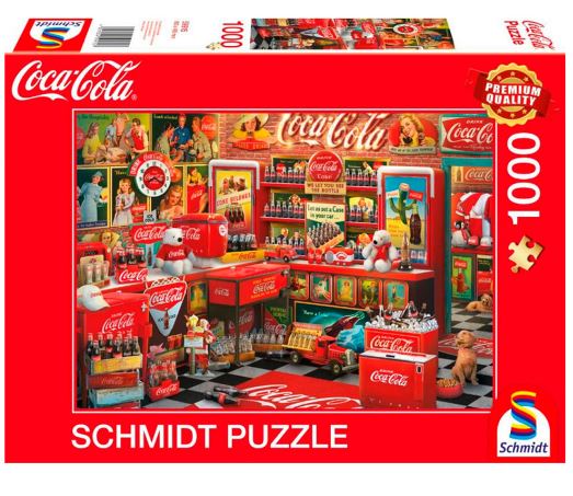 Schmidt Coca Cola Nostalgic Shop 1000p palapeli – kuva 7/8