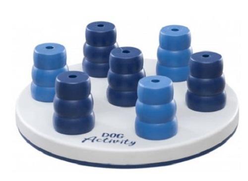 käglor Dog Activity 20 cm vit/blå 8-delad