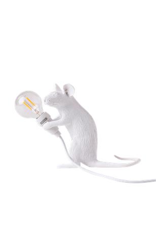 Seletti The Mouse Lamp Mac Sitting, pöytävalaisin