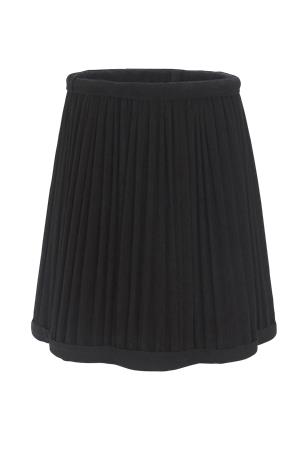 PR Home - Kippivarjostin Siv Plissé, 20 cm - Musta