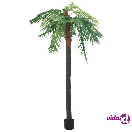 vidaXL Tekokasvi taatelipalmu ruukulla 305 cm vihreä