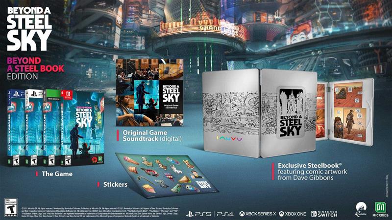 Beyond A Steel Sky, Xbox Series X/Xbos One -peli