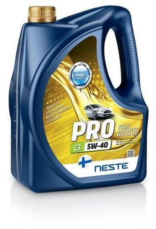 Moottoriöljy Neste Pro C3 5W-40, 4L