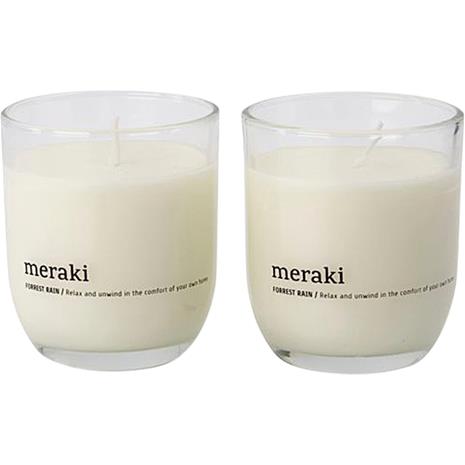 Meraki, tuoksukynttilät 22 h, 2 kpl