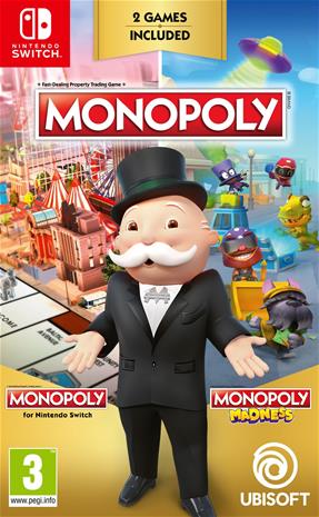 Monopoly + Monopoly Madness, Nintendo Switch -peli