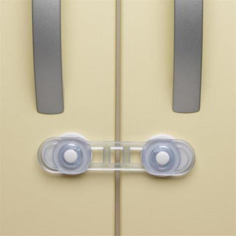 Clippasafe Mini Multi-Purpose Latches pehmeät mini-multilukot 2 kpl