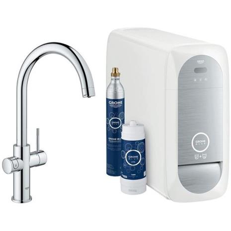 Grohe Blue Home (31455001) koko S, keittiöhana suodattimella C-juoksuputki – kuva 7/8