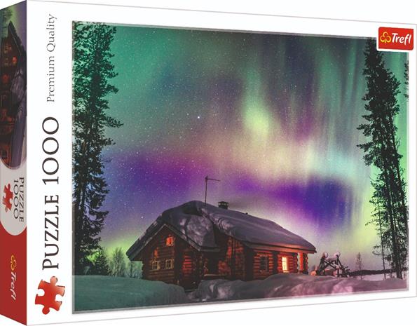 TREFL Palapeli Polar-valot Suomessa 1000 palaa