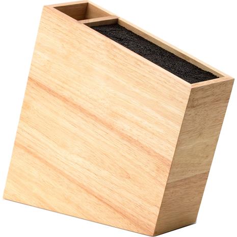 Continenta Knife Block With Extra Compartment