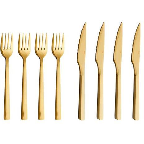 Aida Raw Serving Set 11 Pieces, Gold