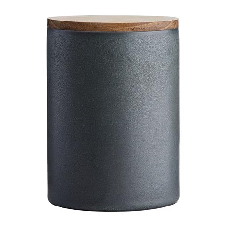 Aida Raw Storage Jar With Lid 15 cm, Green