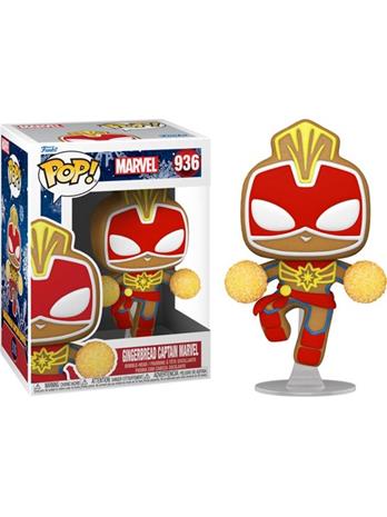 Funko! Pop! Vinyl - Marvel: Marvel Holiday Gingerbread Captain Marvel (50661)
