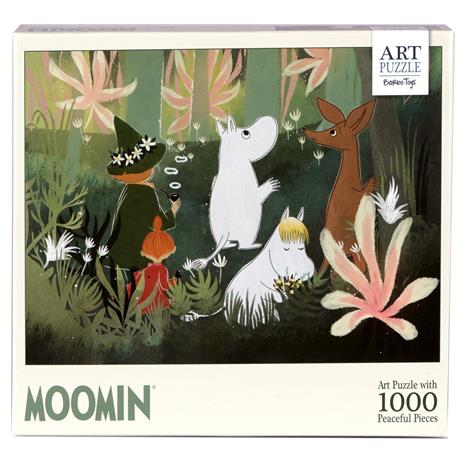 Muumi vihreä 1000p taidepalapeli – kuva 1/8