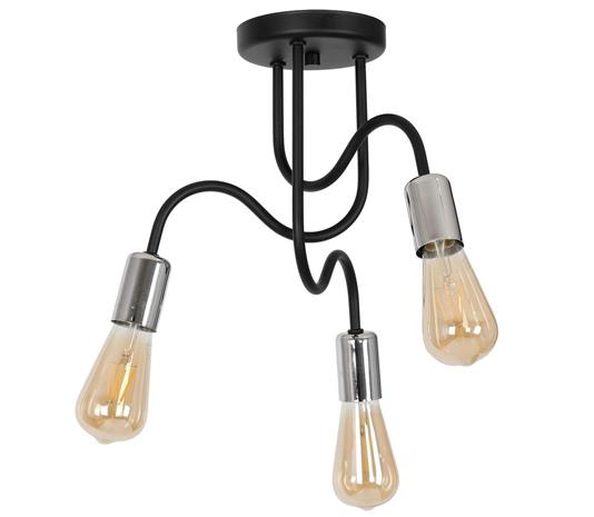 Kiinteä kattokruunu DOW 3xE27/60W/230V
