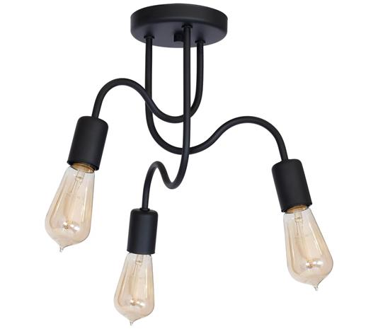 Kiinteä kattokruunu DOW 3xE27/60W/230V