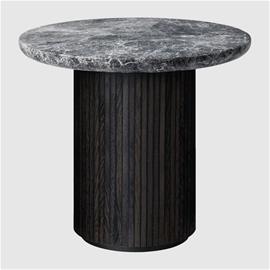 Gubi Moon Lounge Table, pöytä 60 cm, marmorilevy