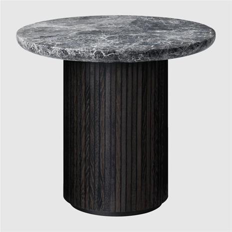 Gubi Moon Lounge Table, pöytä 60 cm, marmorilevy