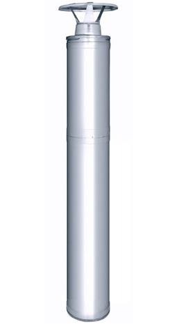 Harvia WHP1500, teräspiippu