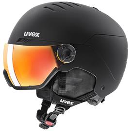 Uvex Wanted Visor Musta laskettelukypärä