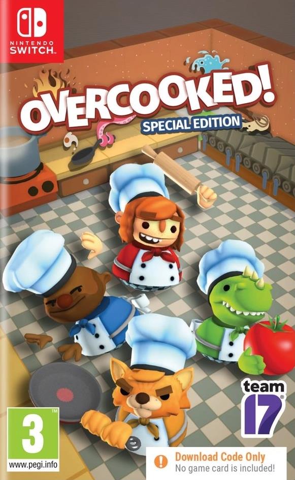 Overcooked! Special Edition (Code in a Box) /Nintendo Switch